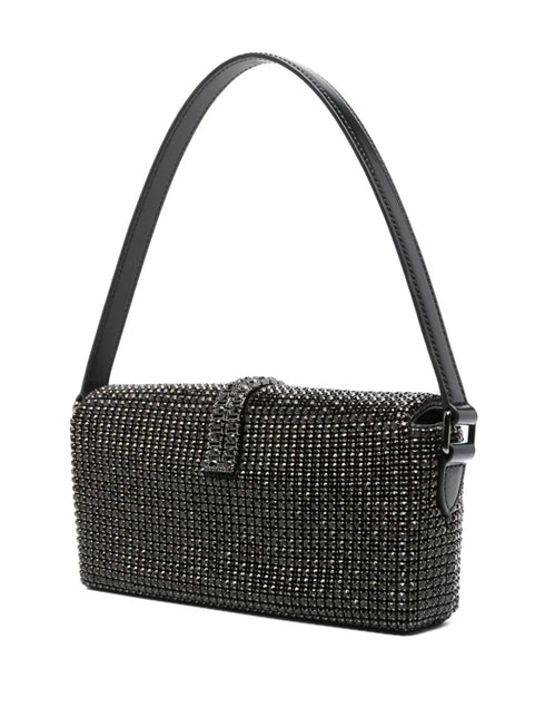 bolso de hombro adornado con gemas